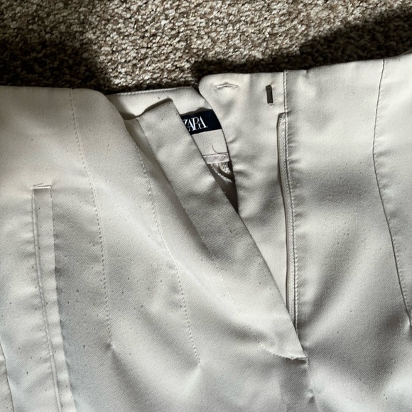 Zara High Waste Ankle Cigarette Trousers - Picture 7 of 11